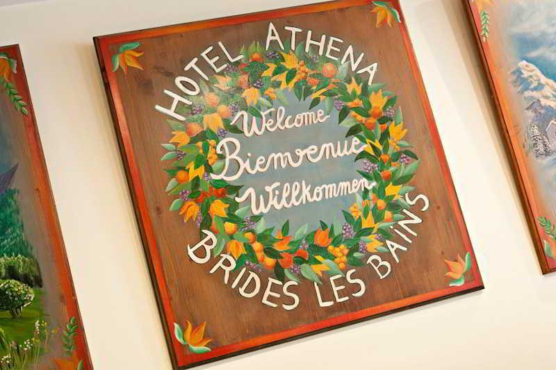 Hotel Athena Brides-les-Bains Exteriör bild